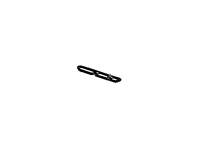 GM 15700429 Pad,Luggage Carrier Side Rail