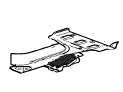Buick Allure Underbody Splash Shield - 23258345