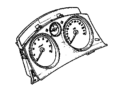 Saturn Speedometer - 13309078