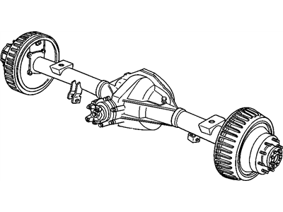 GM 15159145 Rear Axle Assembly (3.42 Ratio)