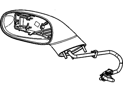 GM 15795840 Mirror Assembly, Outside Rear View