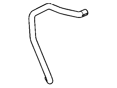 GM 25808863 Auxiliary Water Pump Outlet Hose