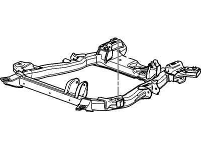 GM 15274345 Frame, Drivetrain & Front Suspension
