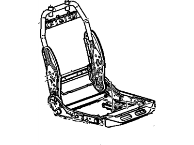 GM 20836930 Frame,Passenger Seat