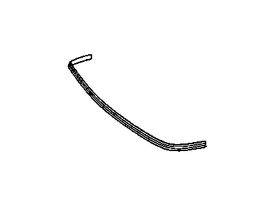GM 25522690 Strip Assembly, Front Bumper Rubber