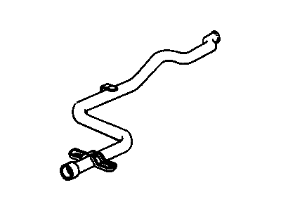 GM 10199244 Exhaust Pipe Assembly