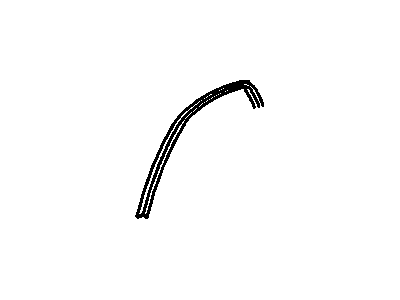 GM 22614340 Weatherstrip Assembly, Roof Side Rail