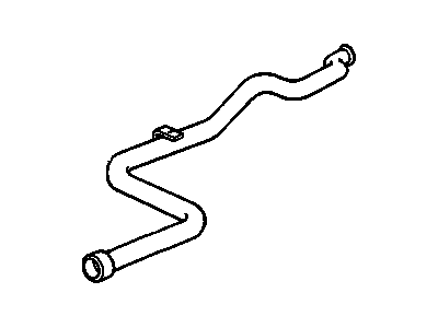 GM 12520500 Exhaust Intermediate Pipe Assembly Right