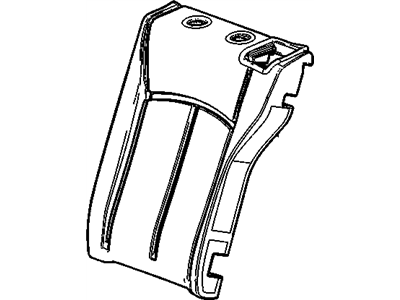 GM 95970454 Pad Assembly, Rear Seat Back Cushion Side Bolster
