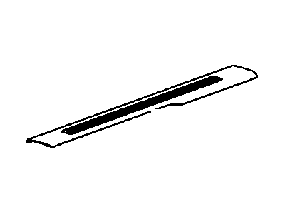 GM 20957403 Plate Assembly, Front Side Door Sill Trim *Cashmere