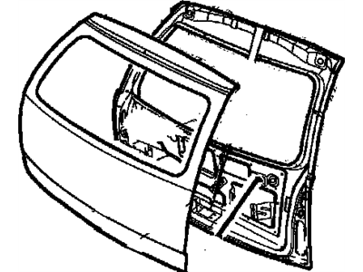 Buick Verano Underbody Splash Shield - 22905159