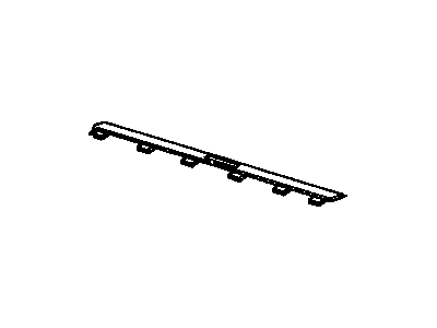 GM 20734895 Insert Assembly, Sill Plate Front Door *Black