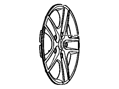 2005 Chevrolet Equinox Wheel Cover - 9596266