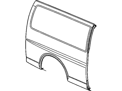 GM 15025818 Panel, Body Side Outer *Marked Print