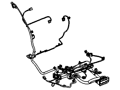 GM 22878771 Harness Assembly, Front Seat Wiring