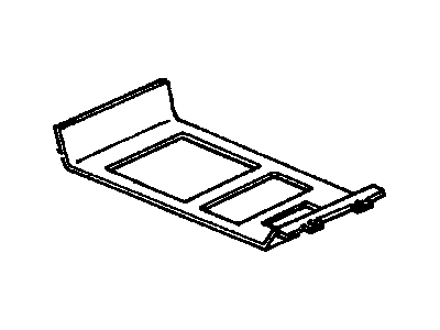 GM 3529394 PLATE, Floor Console
