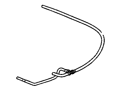 2007 Cadillac CTS Cooling Hose - 19129865