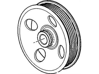 GM 55568149 Pulley, P/S Pump