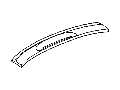 GM 22673091 Plate Assembly, Instrument Panel Upper Trim *Neutral