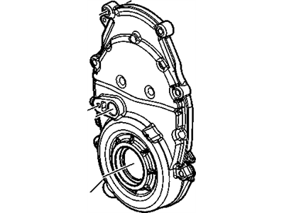 GM 12591746 Cover, Engine Front