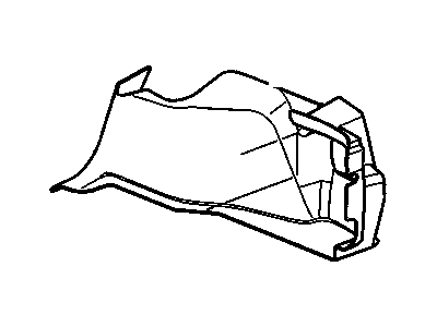 GM 25811335 Trim Assembly, Rear Compartment Side