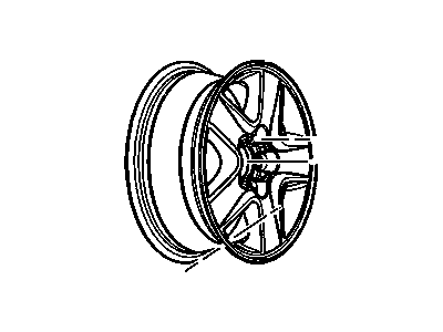 Chevrolet Malibu Spare Wheel - 9594224