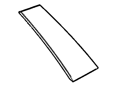 GM 15839678 Panel Assembly, Body Side Window Rear *Paint To Mat