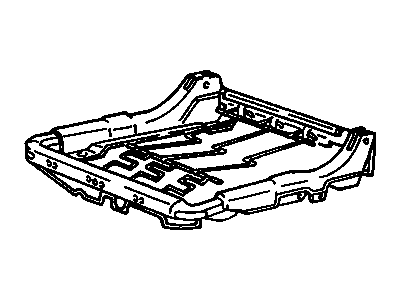 GM 16748054 FRAME, Front Seat Cushion