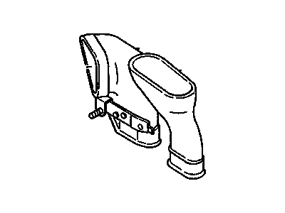 GM 97019786 Duct,Air Cleaner Resonator Inlet