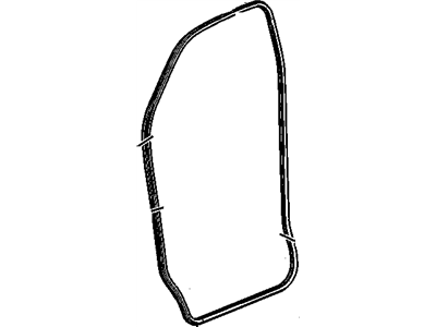 GM 15797051 Weatherstrip Assembly, Front Side Door