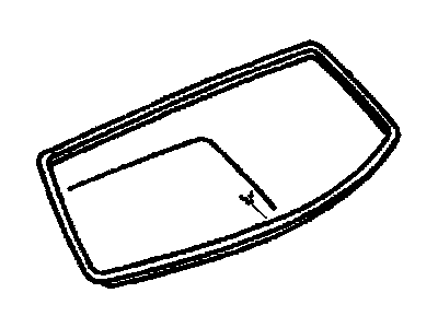 GM 10414334 Molding Assembly, Rear Window Reveal <Use 1C4N