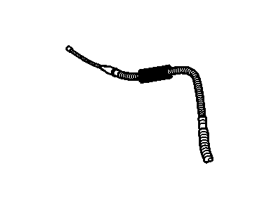 GM 15213486 Cable Assembly, Parking Brake Rear