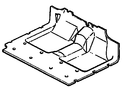 GM 10220562 Barrier Assembly, Floor Panel Front Sound