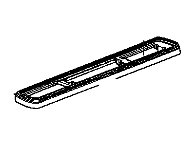 GM 14082535 Console Assembly, Front Floor Upper