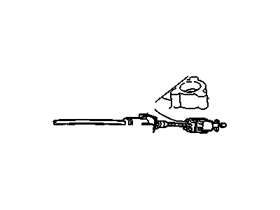 GM 25645401 Cable Assembly, Cruise Control Servo