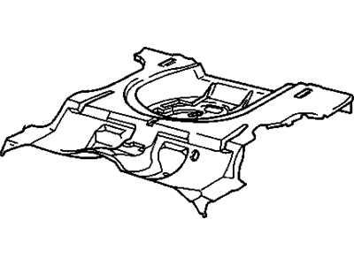 Chevrolet Beretta Floor Pan - 22593380