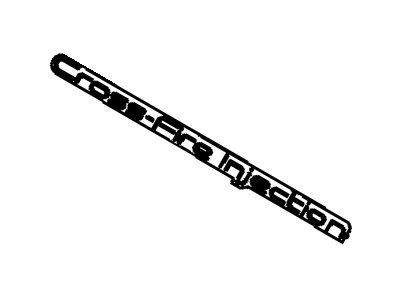 GM 14047925 Decal,Front Fender Name