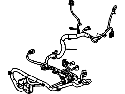 GM 22893505 Harness Assembly, Driver Seat Wiring