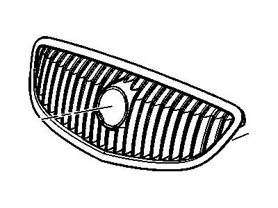 GM 20828544 Grille Assembly, Radiator