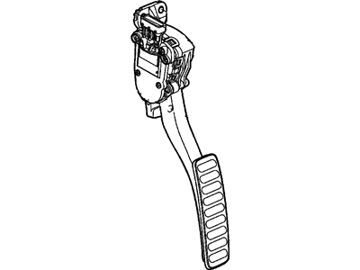GM 92238396 Pedal Assembly, Accelerator