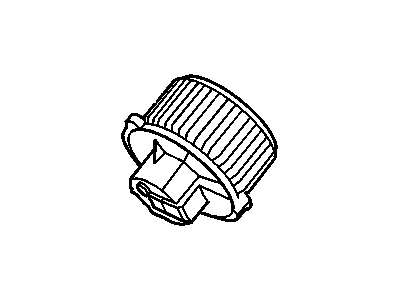 GM 19130001 Motor Asm,Blower (W/ Impeller)