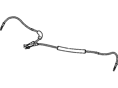 GM 25976215 Cable Assembly, Parking Brake Rear