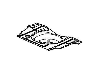 GM 12493159 Panel Kit,Rear Compartment Floor