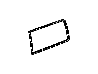 GM 25757242 Weatherstrip Assembly, Body Side Upper Rear Access Panel