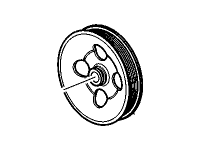 GM 12610794 Pulley, P/S Pump