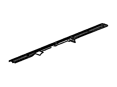 GM 10365158 Plate Assembly, Front Side Door Sill Trim *Pewter R