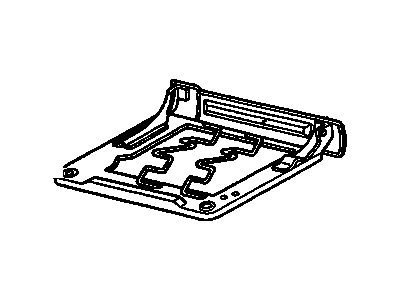 GM 16712706 FRAME, Front Seat Cushion