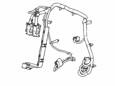GM 84300348 Harness Assembly, Auxiliary Fuse Block Wiring