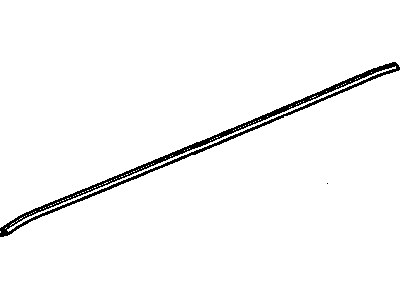 GM 20831252 Weatherstrip Assembly, Rear Side Door Auxiliary