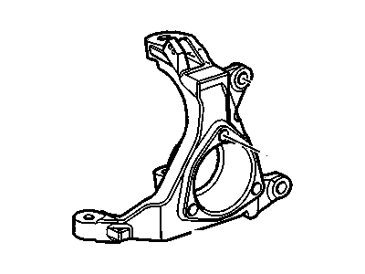 GMC Safari Steering Knuckle - 15124101